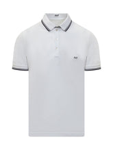 FAY - Polo Piquet - Bianco - LIDIASHOPPING® - Official Website