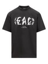 T-Shirt with Peace Print - 44 Label Group | Lidia Shopping