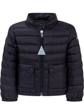 MONCLER KIDS - Piumino Lans - Blu | Lidia Shopping | Official Website