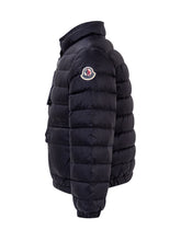 MONCLER KIDS - Piumino Lans - Blu | Lidia Shopping | Official Website