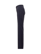 SAULINA - Viscose Trousers - Blue - LIDIASHOPPING® - Official Website