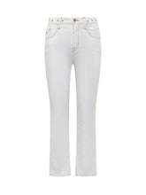 JACOB COHEN - Jeans con Ricami - Bianco - LIDIASHOPPING® - Official Website