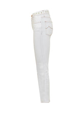 JACOB COHEN - Jeans con Ricami - Bianco - LIDIASHOPPING® - Official Website
