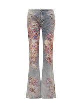 Jeans with DevorÃ© Effect - Diesel | Lidia Shopping