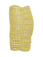 Miniskirt with Geometric Print - Elisabetta Franchi | Lidia Shopping