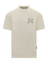 T-Shirt with Palm Angels Monogram - Men | Lidia Shopping