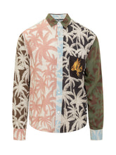 Patchwork Palm Shirt - Men | Lidia Shopping