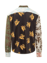 Patchwork Palm Shirt - Men | Lidia Shopping