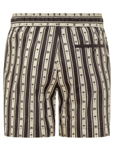 PA Monogram Striped Shorts - Men | Lidia Shopping