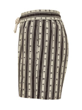 PA Monogram Striped Shorts - Men | Lidia Shopping