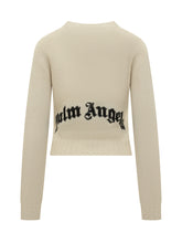 Sweater with Logo - Palm Angels | Lidia Shopping