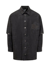 OFF-WHITE - Camicia con Logo - Nero - LIDIASHOPPING® - Official Website