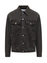 Denim Jacket with Logo - Men | Lidia Shopping