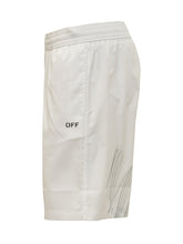 Swimshorts with Scribble Motif - Men | Lidia Shopping