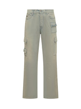 AMBUSH - Jeans Cargo Denim - Blu - LIDIASHOPPING® - Official Website