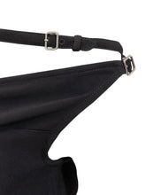 COURREGES - Mini Abito Ellipse - Nero - LIDIASHOPPING® - Official Website