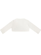 MONNALISA - Cardigan con Logo - Bianco | Lidia Shopping | Official Website
