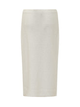 FABIANA FILIPPI - Sequins Skirt - White - LIDIASHOPPING® - Official Website