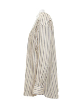 Maxi Shirt with Striped Pattern - Sale | Lidia Shopping