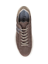 HOGAN - Sneaker H580 - Marrone - LIDIASHOPPING® - Official Website