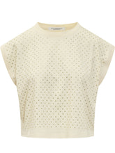 T-Shirt with Rhinestone - Philosophy Di Lorenzo Serafini | Lidia Shopping