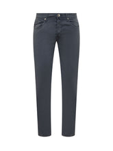 Gabardine Five Pocket Trousers. - Incotex Blue | Lidia Shopping