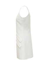 VERSACE - Abito Mini con Tasche - Bianco - LIDIASHOPPING® - Official Website
