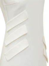 VERSACE - Abito Mini con Tasche - Bianco - LIDIASHOPPING® - Official Website