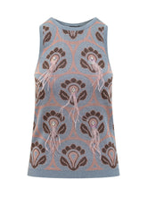 ETRO - Top Aura - Blu | Lidia Shopping | Official Website