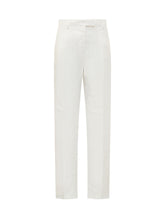 Silk and Viscose Blend Trousers - Ferragamo | Lidia Shopping