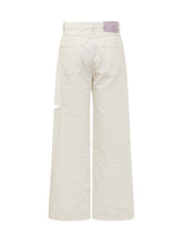 ICON DENIM - Jeans Wide - Bianco - LIDIASHOPPING® - Official Website