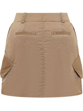 J.W. ANDERSON - Mini Cargo Skirt with Padded Design - Beige | Lidia Shopping ® | Official Website
