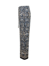 Silk Pants with Geometric Print - Max Mara S | Lidia Shopping