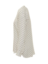 Silk Shirt with Polka Dot Pattern - Sale | Lidia Shopping