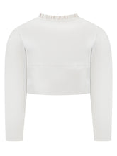 MONNALISA - Giubbino con Logo - Bianco - LIDIASHOPPING® - Official Website