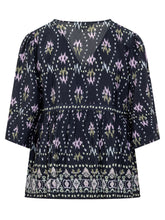 Blouse with Scarf Style Print - Baandsh | Lidia Shopping