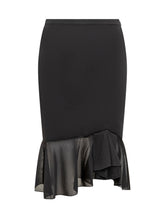 Viscose Skirt with Ruffles - Sale | Lidia Shopping