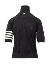 Virgin Wool 4-Bar Pullover - Sale | Lidia Shopping