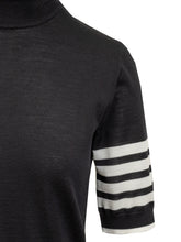 Virgin Wool 4-Bar Pullover - Sale | Lidia Shopping