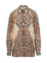 Ottie Oversize Multi Paisley Shirt - Sale | Lidia Shopping