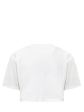 Off Cropped T-Shirt - Off White | Lidia Shopping