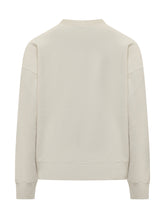 PALM ANGELS - Felpa con Logo - Bianco | Lidia Shopping | Official Website