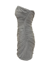 THE ATTICO - Abito Mini Jersey - Grigio | Lidia Shopping | Official Website