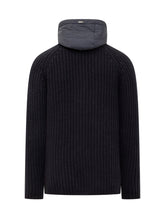 HERNO - Knitted Jacket - Blue - LIDIASHOPPING® - Official Website
