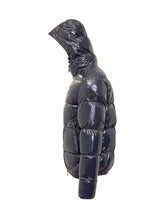 HERNO - Bomber Gloss Down Jacket - Blue - LIDIASHOPPING® - Official Website