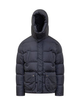 HERNO - Bomber Down Jacket - Blue - LIDIASHOPPING® - Official Website