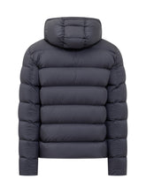 HERNO - Bomber Super Down Jacket - Blue - LIDIASHOPPING® - Official Website