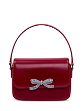 Burgundy Leather Handbag - Sale | Lidia Shopping
