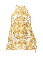 Top Maiolica in Twill di Seta - Dolce & Gabbana | Lidia Shopping