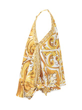 Top Maiolica in Twill di Seta - Dolce & Gabbana | Lidia Shopping